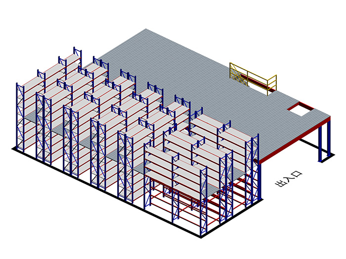 阁楼货架平台方案